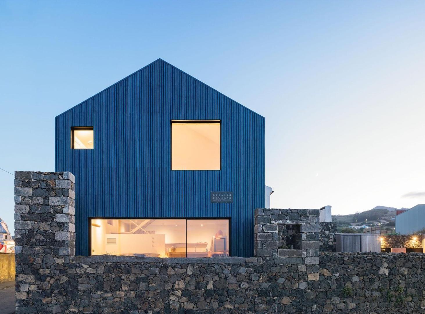 The Blue House Azores Capelas Exterior photo