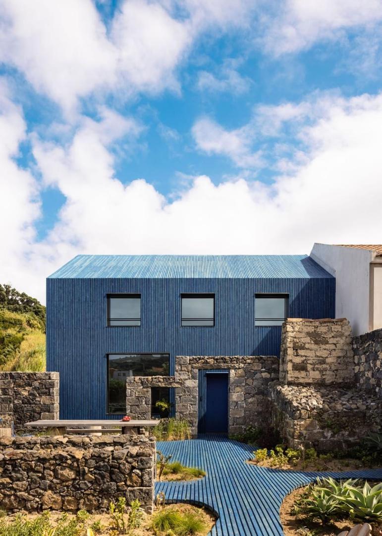 The Blue House Azores Capelas Exterior photo