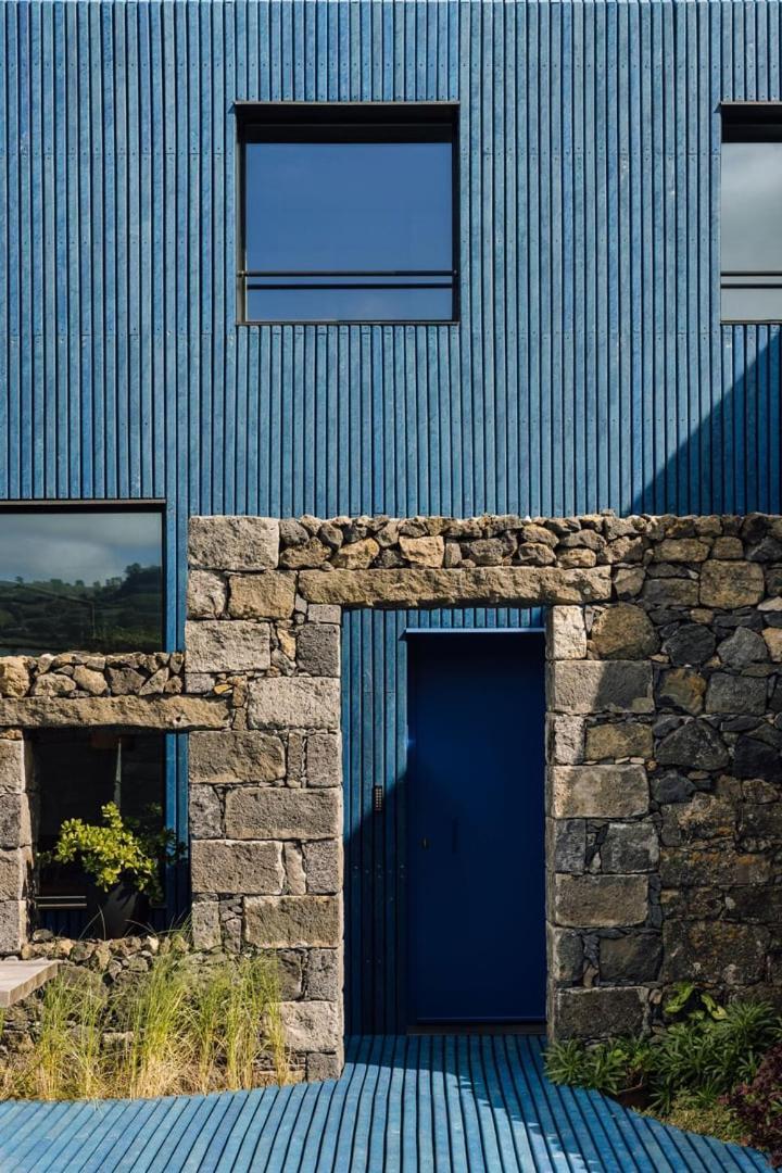 The Blue House Azores Capelas Exterior photo
